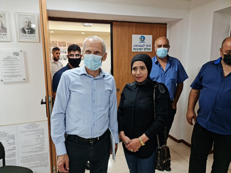 ممثلا عن الإطفاء والإنقاذ: كايد ظاهر يرافق وزير الأمن الداخلي بجولات في باقة الغربية وعيلوط 